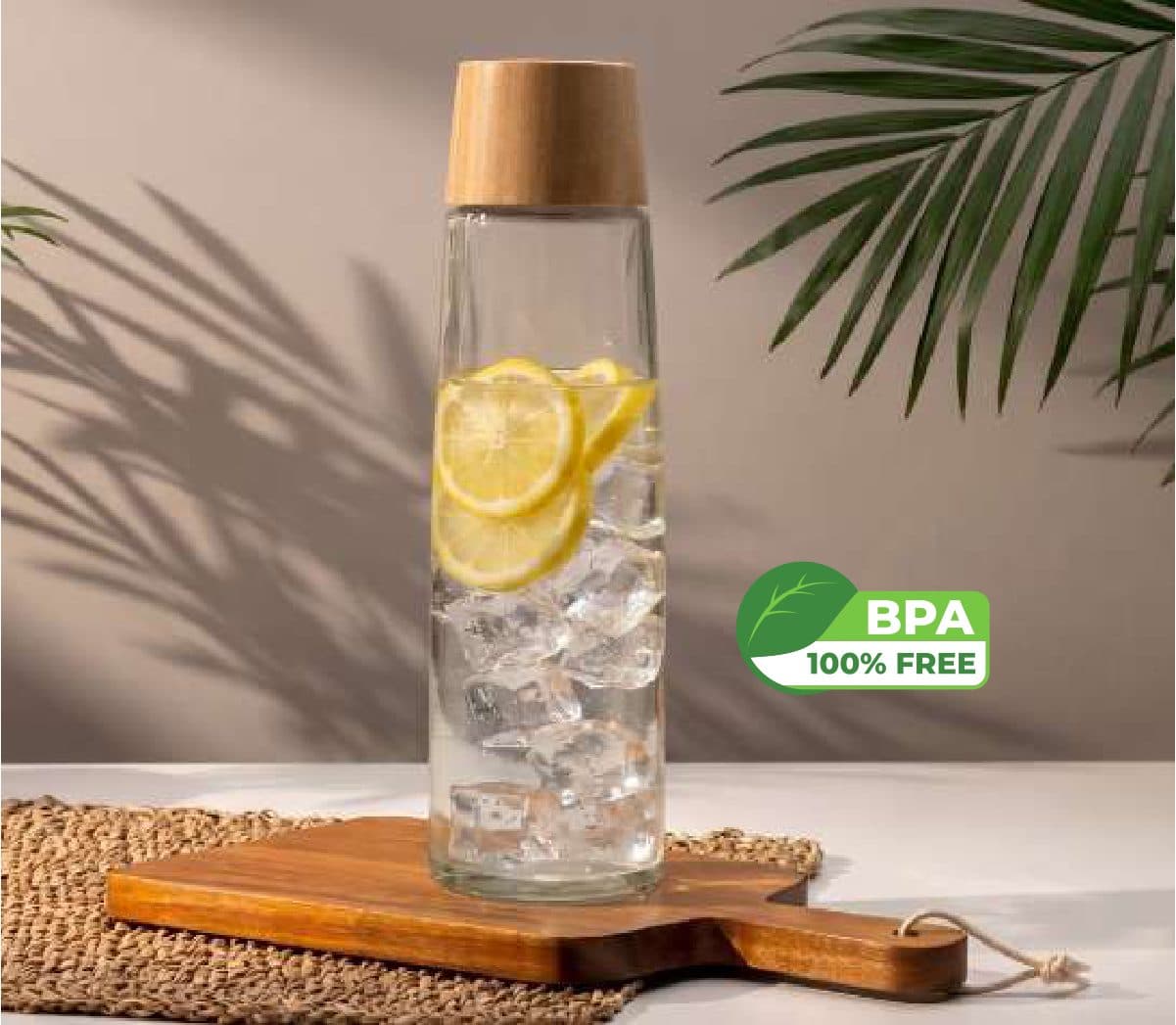 Calypso Recycled Glass Bottle