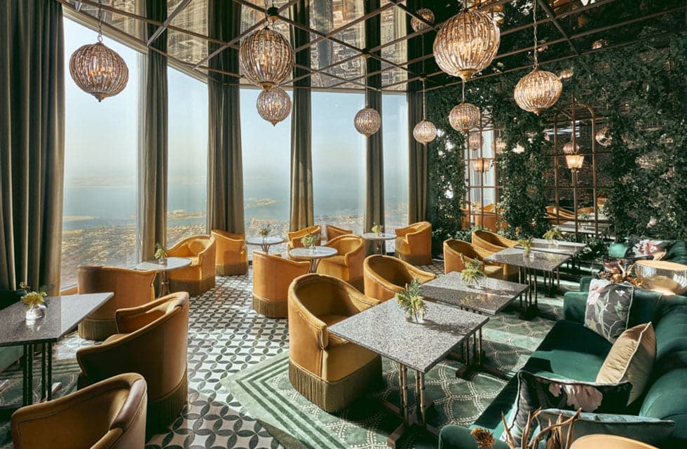 At.Mosphere Burj Khalifa Lunch & a Blissful Massage Experience for Two
