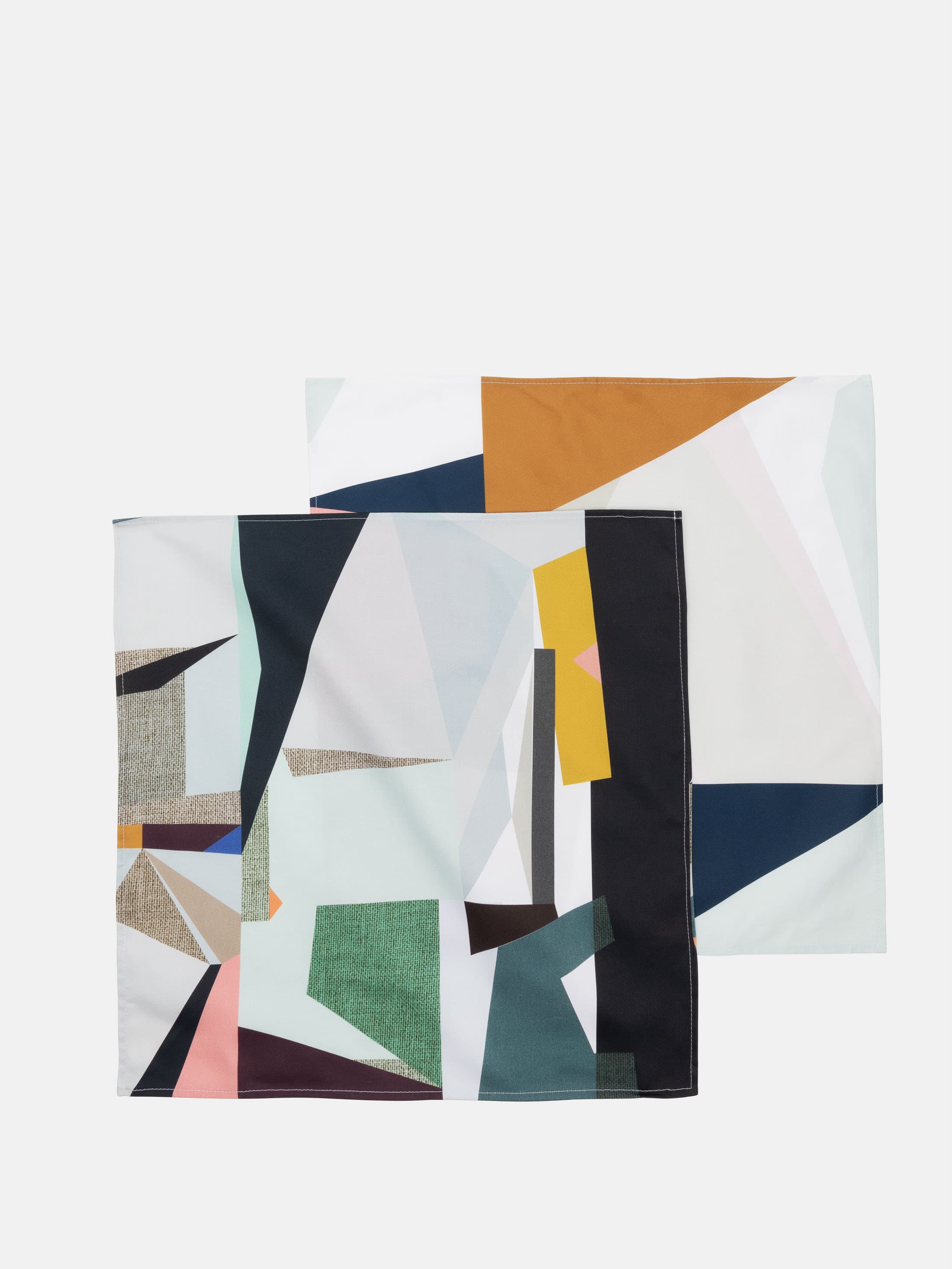 Colour-Block Napkin Set
