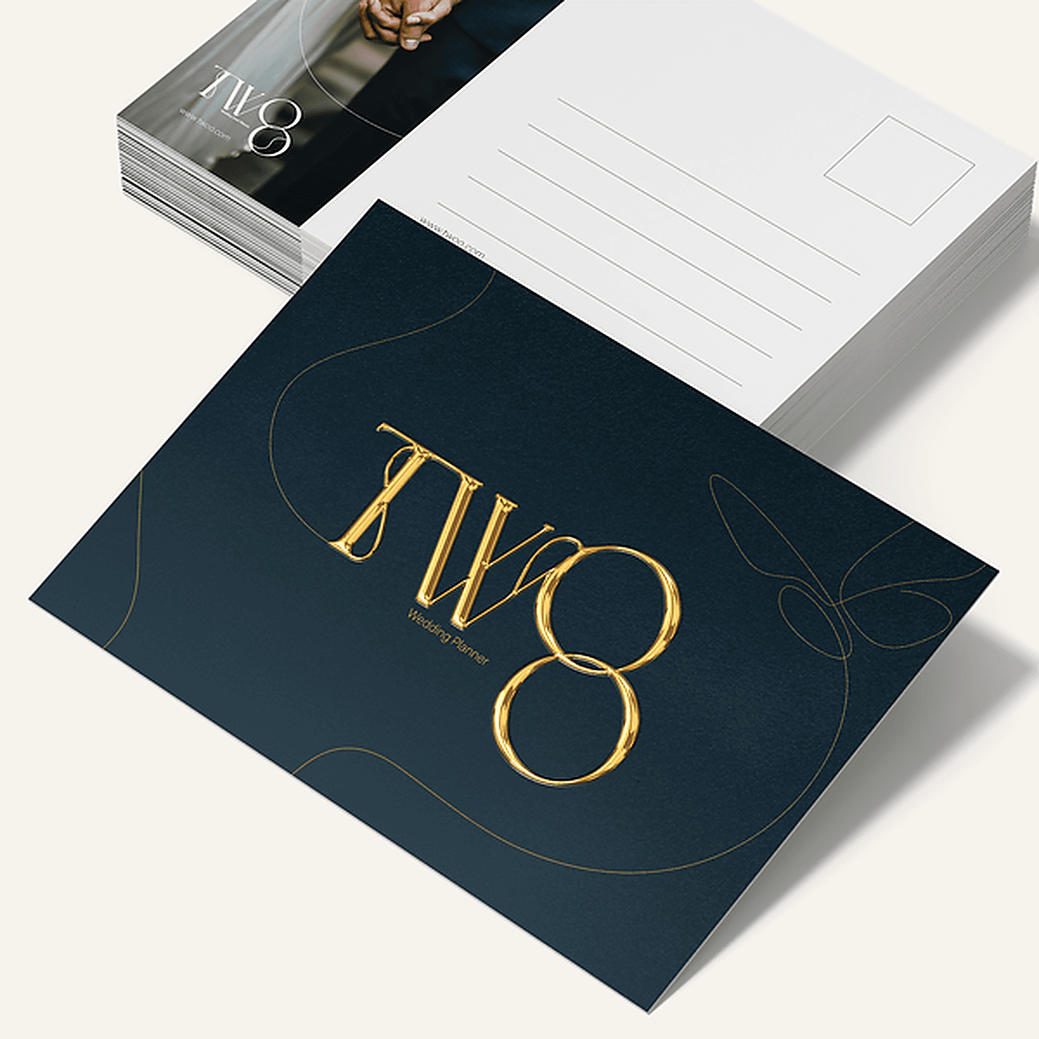 Raised Foil Postcards