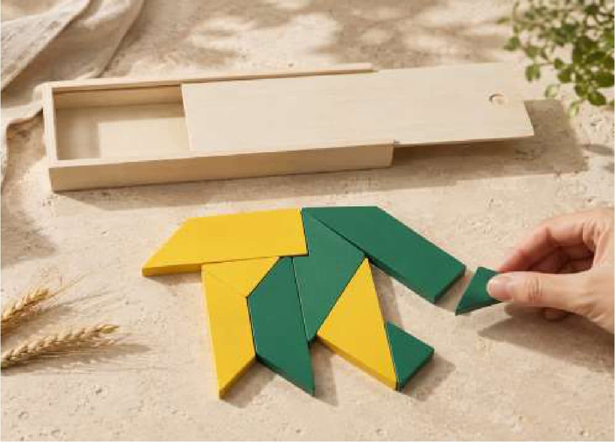 T-Puzzle Wooden Puzzle