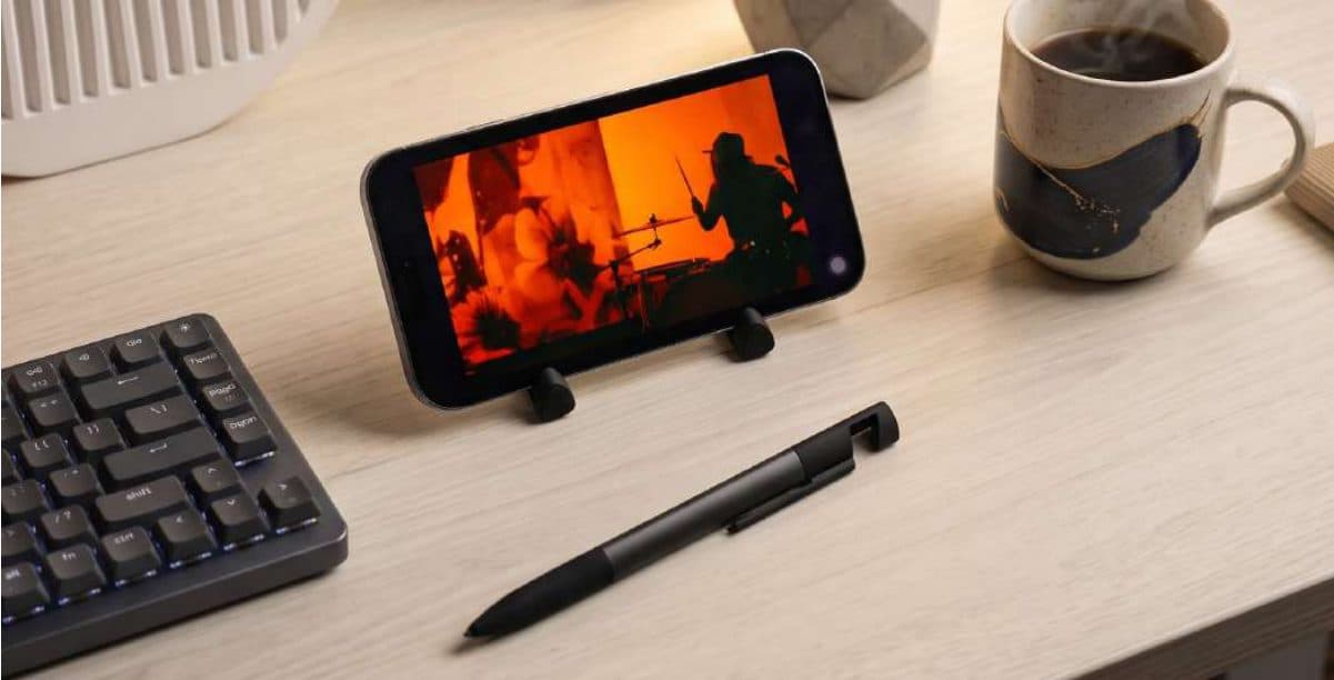 6-in-1 Gunblack Multi-Tool Pen